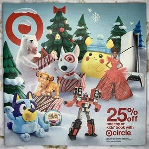 Target~2024 Christmas Toy Catalog~79 page Guide ~Free Shipping